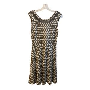 Pixley Gray & White Dress